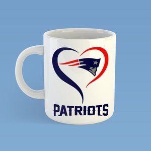 NFL Heart Favorite NFL Football Team Sport Mug of Your Favorite Team
